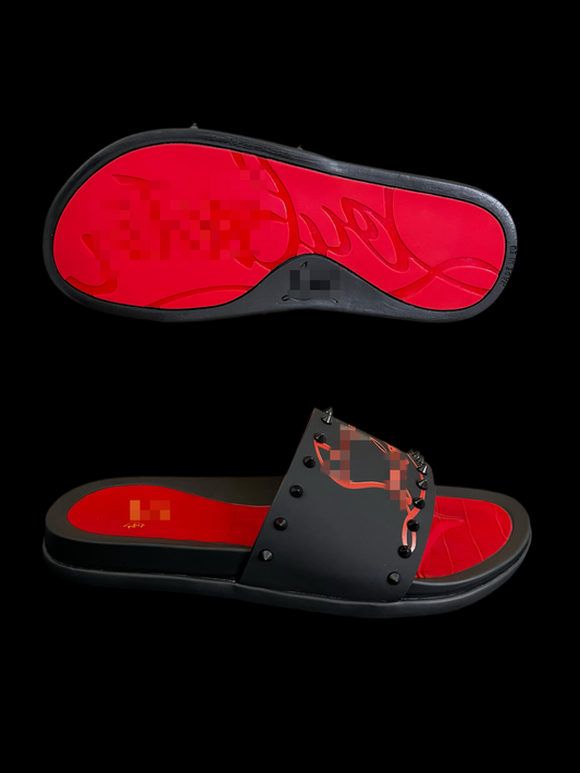 Red bottom slides